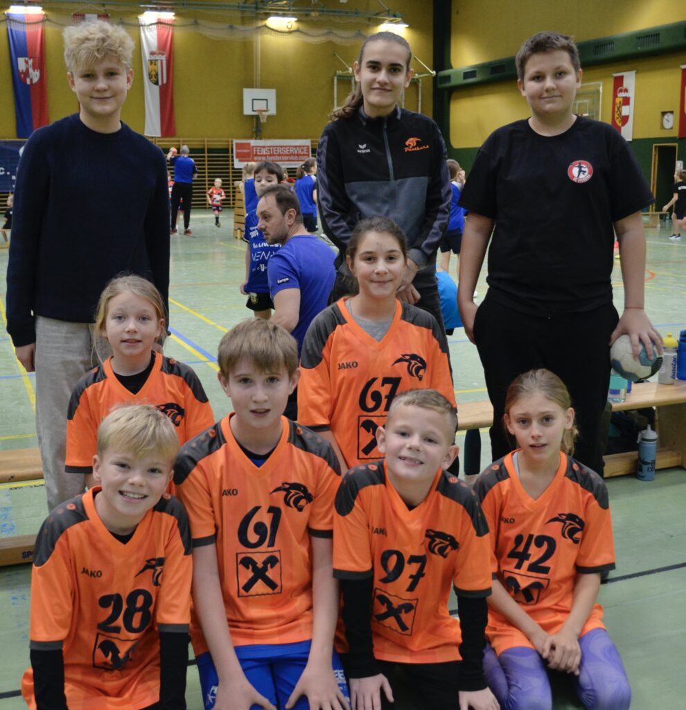 Minihandballturnier in Eferding begeistert Kinder und Fans