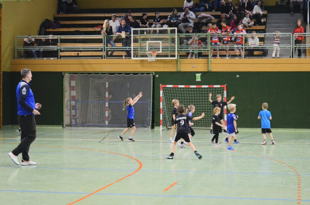 Minihandballturnier in Eferding begeistert Kinder und Fans
