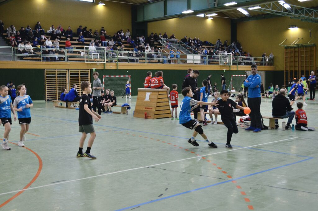 Minihandball Fest in Eferding begeistert Kinder, Publikum und Ehrengäste