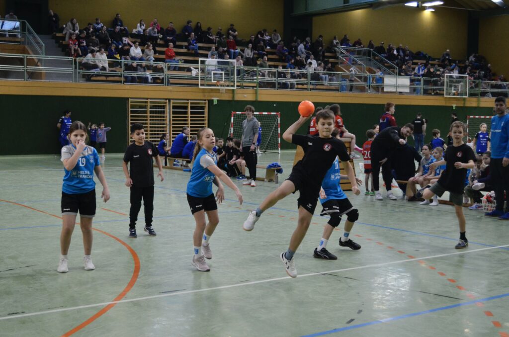 Minihandball Fest in Eferding begeistert Kinder, Publikum und Ehrengäste