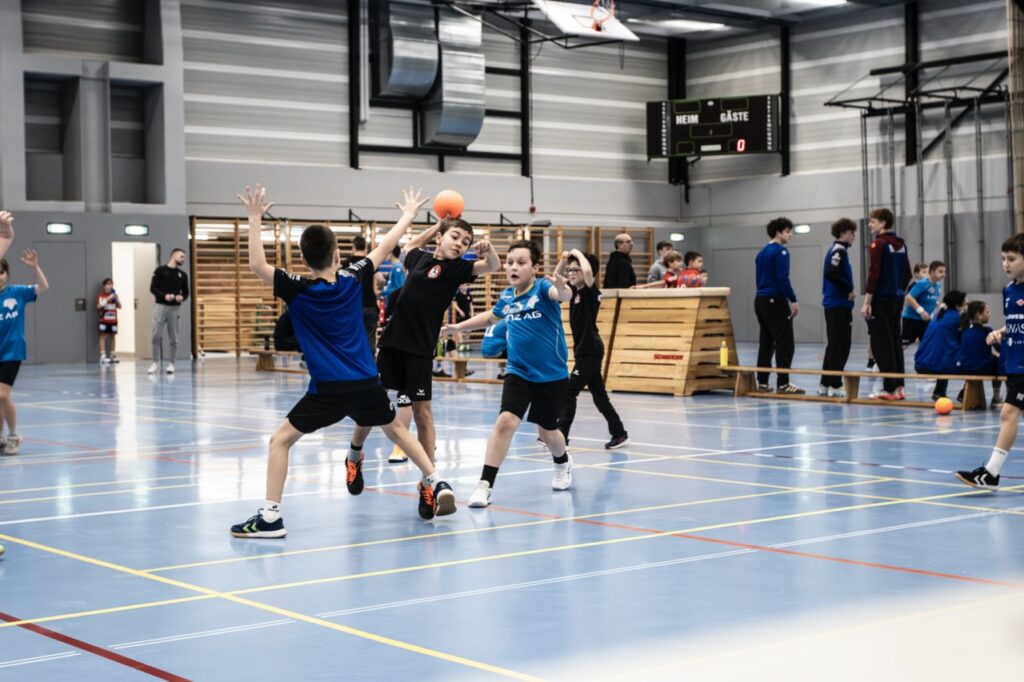 Minihandballturnier mit großem Einsatz und Spielfreude