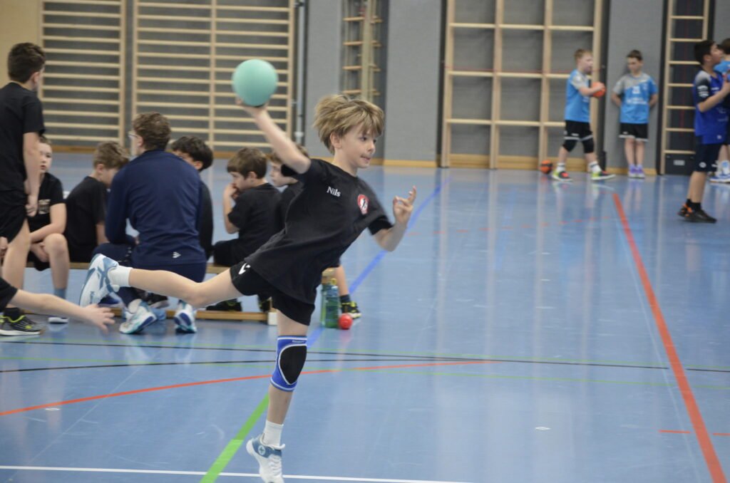 Handballminis zeigen tollen Einsatz in Linz