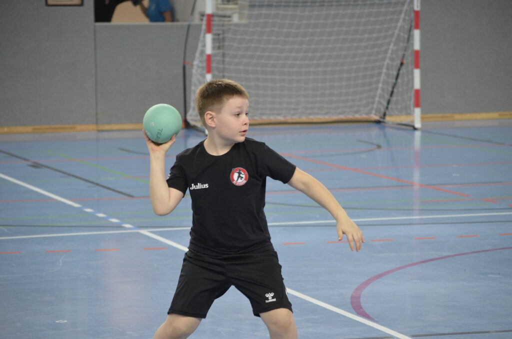 Handballminis zeigen tollen Einsatz in Linz